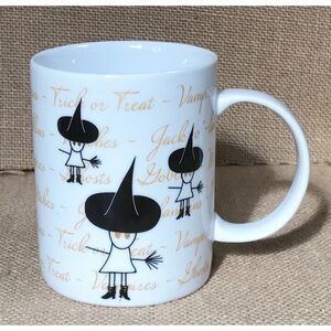 Bia Witch Coffee Mug Cup Whimsical Halloween Spooky Cute Whimsigoth Goth Core